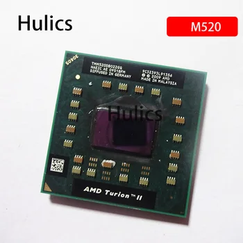 W Hulics używany dwurdzeniowy procesor mobilny AMD Turion II M520 2,3 Ghz z dwurdzeniowym двухпоточным procesorem 2009 roku TMM520DBO22GQ Socket S1