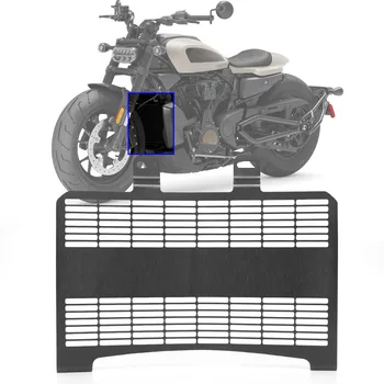 Akcesoria Do motocykli Czarna Kratka Ochronna Pokrywa Zabezpieczenie Wlewu paliwa Nadaje się Do Harley Sportster S 1250 RH1250 2021-up