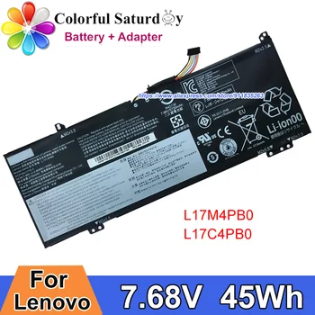 45Wh 7,68 V L17C4PB0 Bateria do laptopa Lenovo Xiaoxin Air 15 IdeaPad 530 S-15IKB 14IKB 14ARR 14IKBR 15ARR 15IKBR Flex 6-14 Laptopa