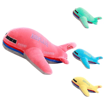 Nowy 40 cm Duży Rozmiar Symulacja Samolotu Pluszowe Zabawki Dzieci Śpią Poduszka Na Oparcie Miękkie Samolot Miękkie Poduszki Lalki